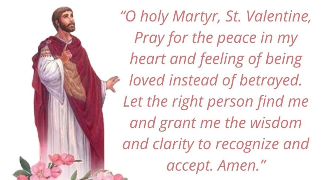 St Valentine Prayer Images