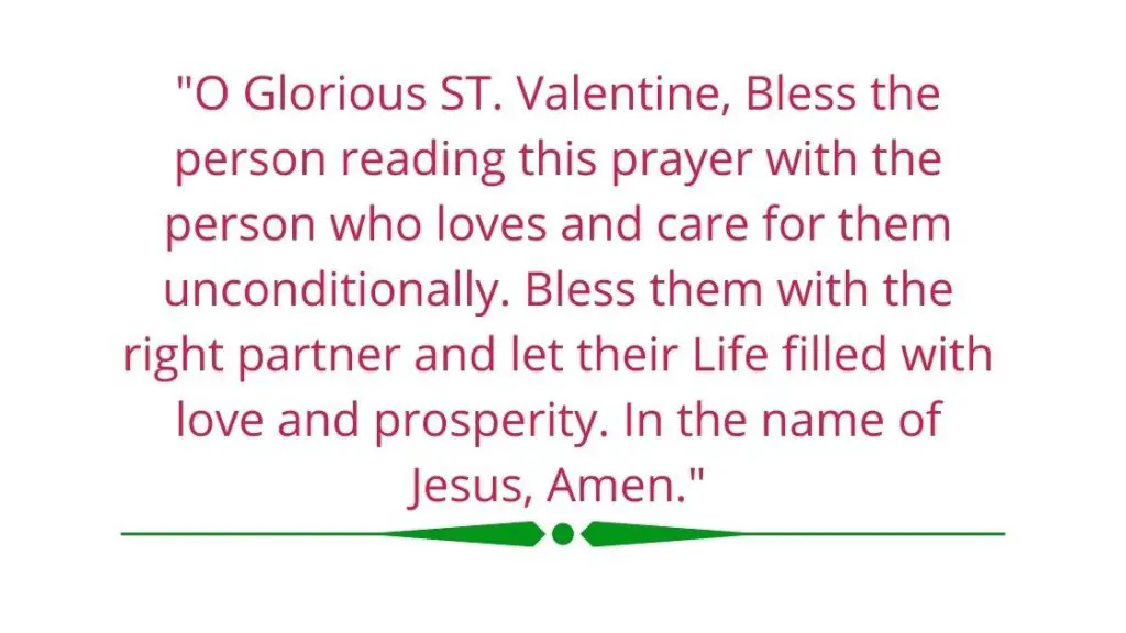 St Valentine Prayer Images