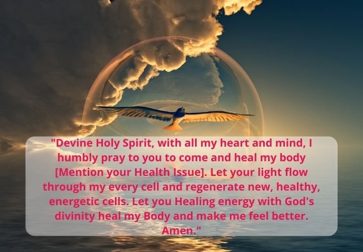 Powerful Prayers to The Holy Spirit for Healing and Strength