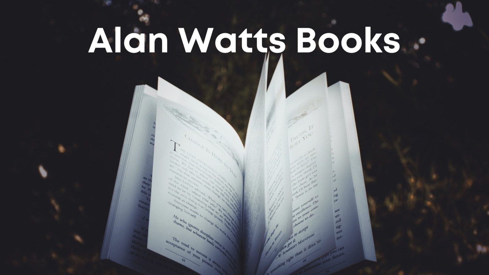Alan Watts Books