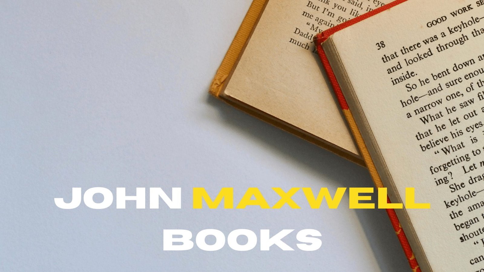 John Maxwell Books Images