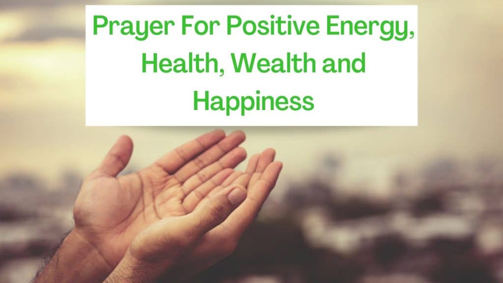 Prayer For Positive Energy Images
