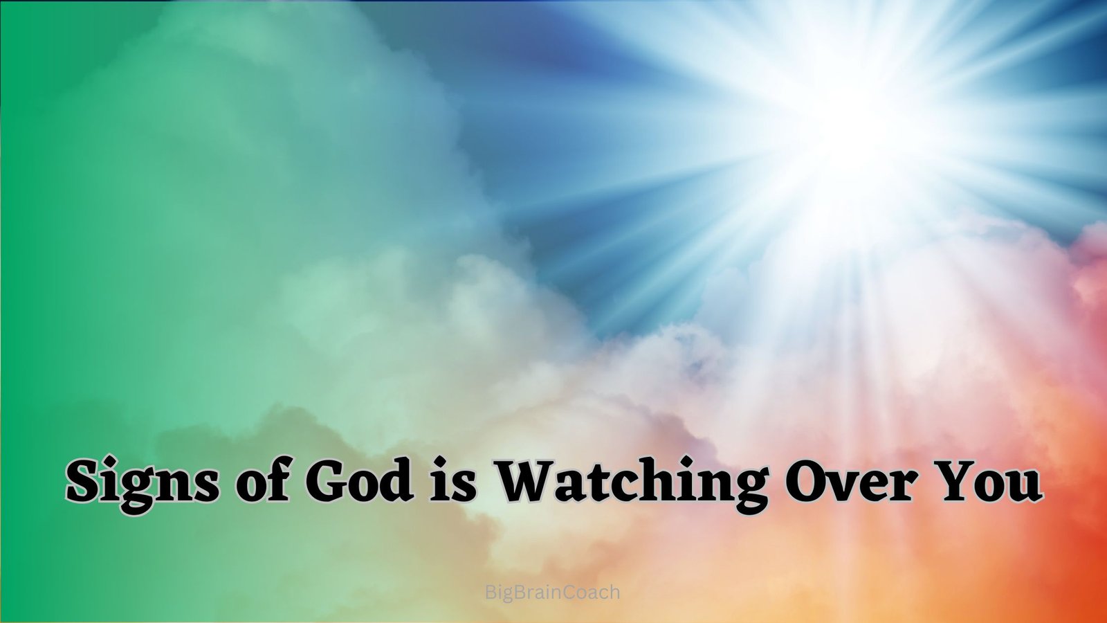 Signs of God is Watching Over You