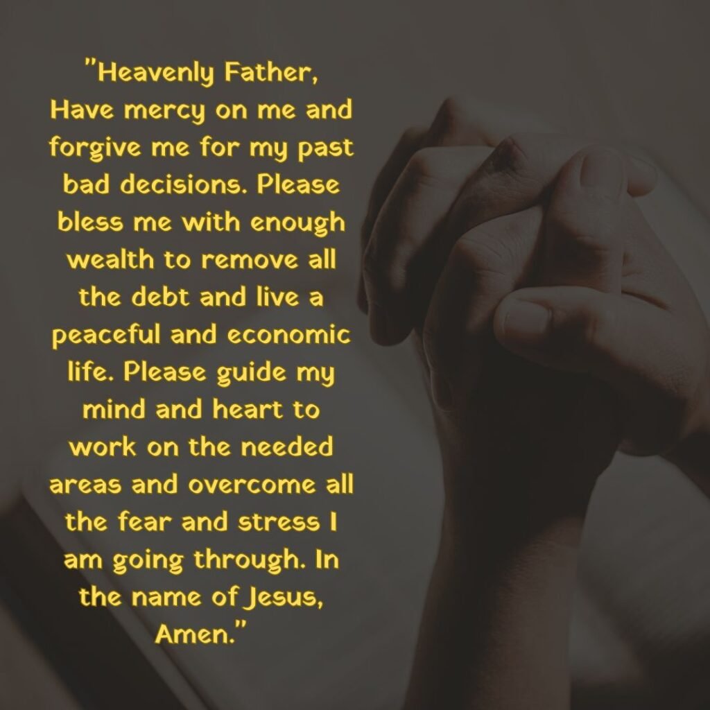 Prayer for Debt Cancellation Images