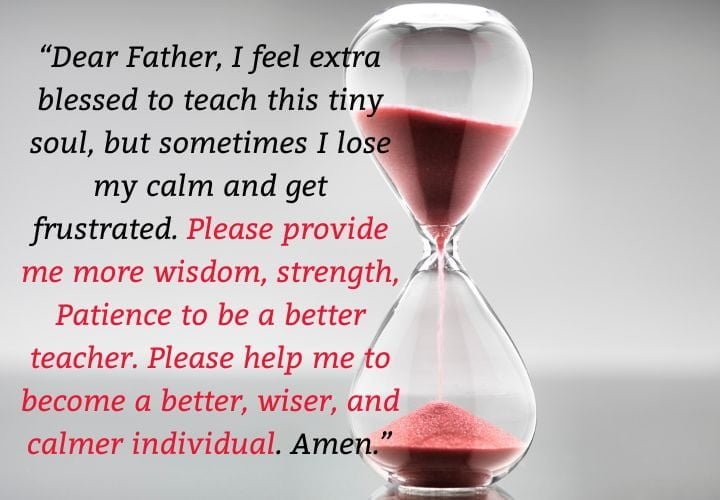Catholic Prayer For Patience Images
