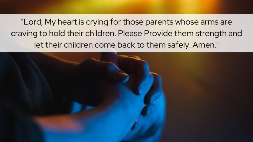 Prayer For Missing Child Images