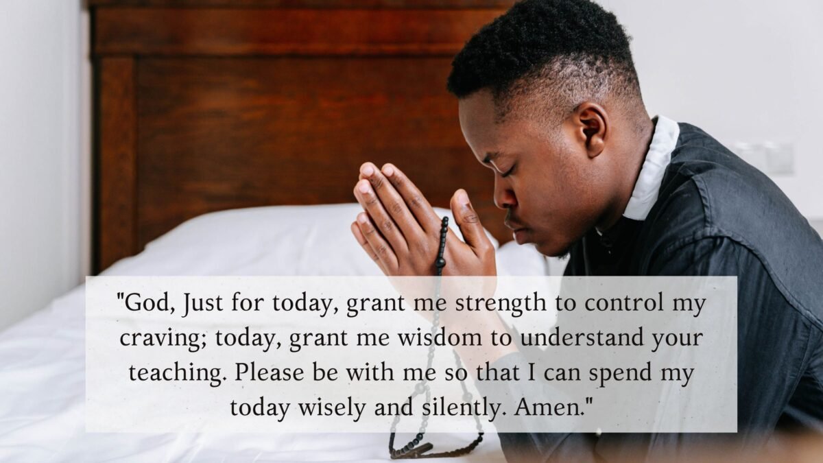 Addiction Prayer to God Images