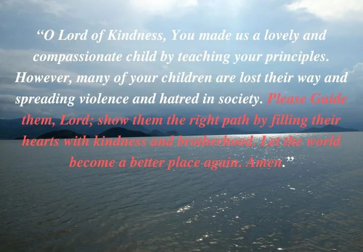 prayer for kindness Images