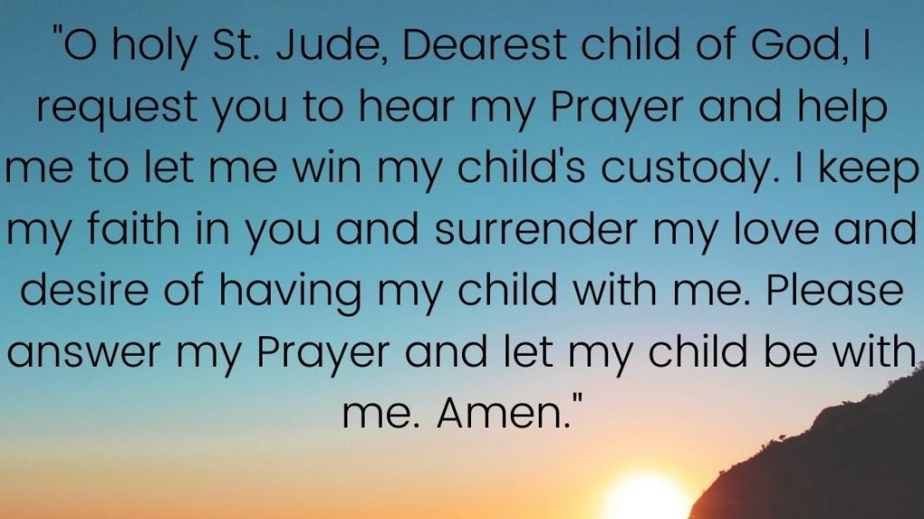  Prayer For Child Custody Images