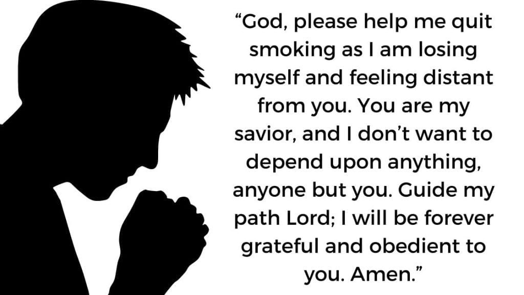 Prayer to Quit Smoking Images