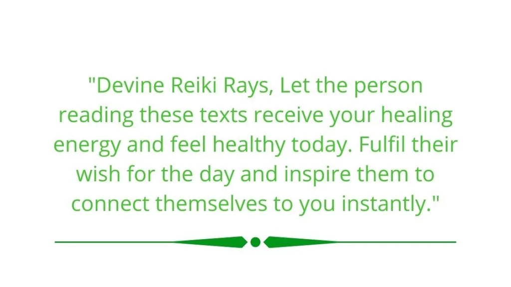 Reiki Prayers Images