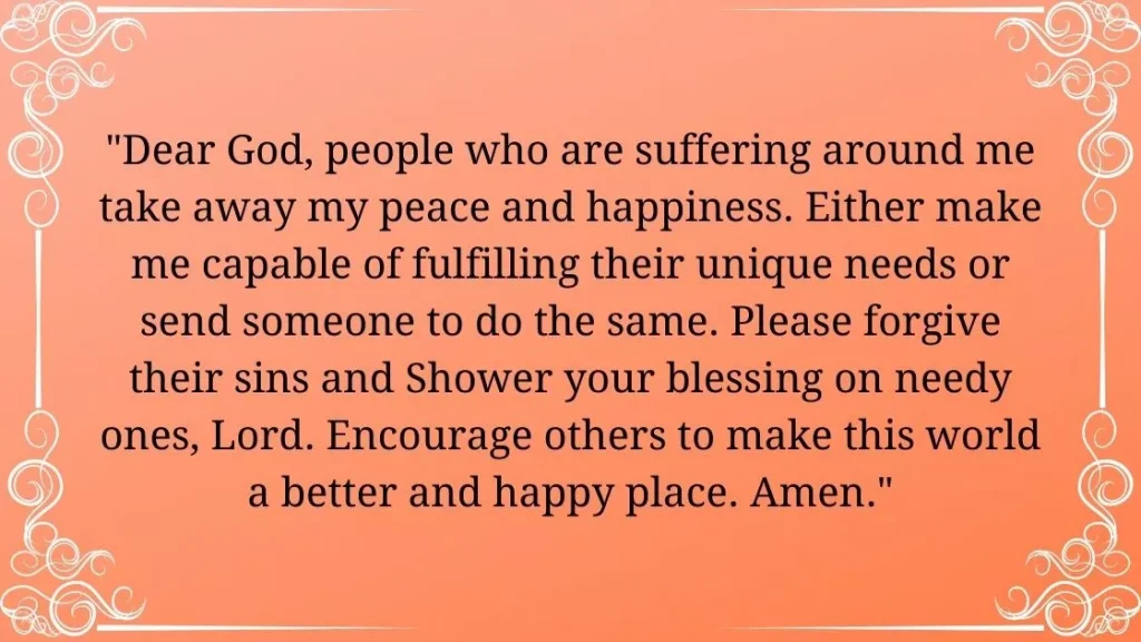Prayers for Helping Others Images