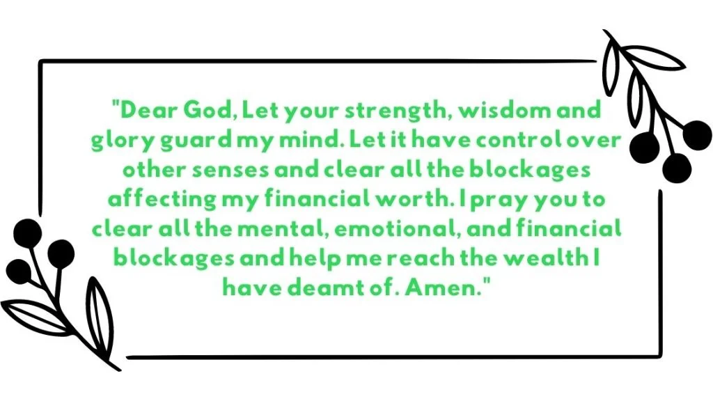 Prayers Against Financial Blockages Images
