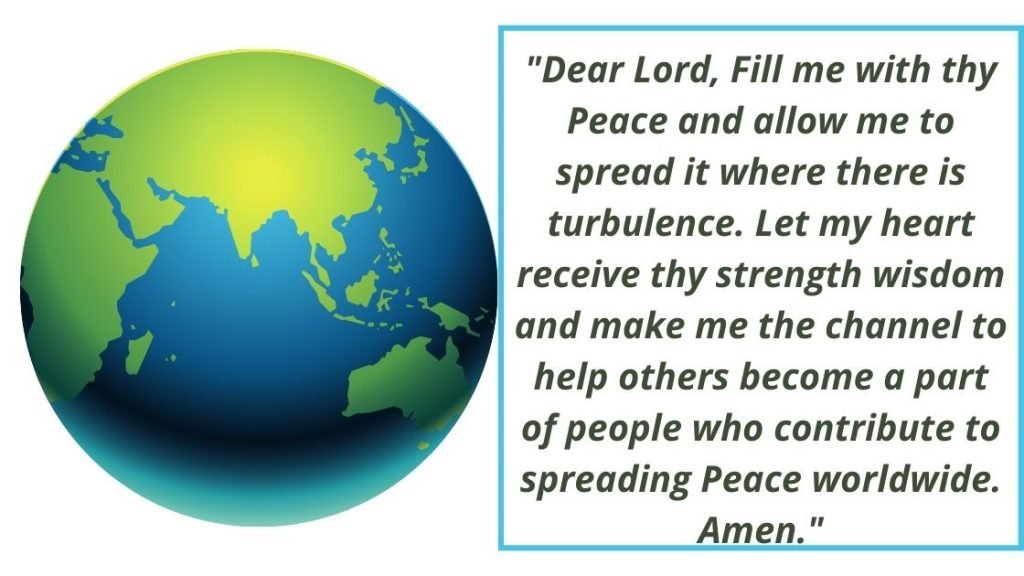 Prayers For Peace In The World Images