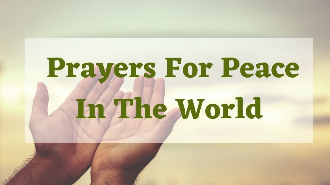 Prayers For Peace In The World Images