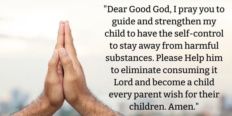 Prayer for Drug Addicted Child Images