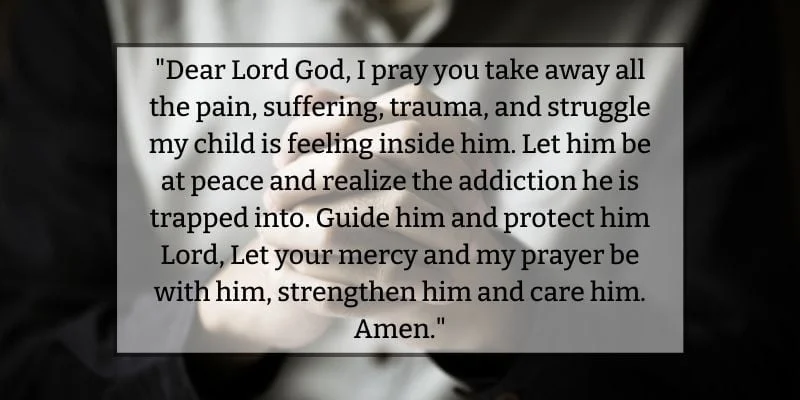 Prayer for Drug Addicted Child Images