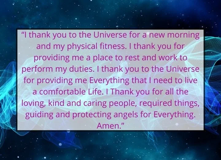 Prayers to The Universe Images