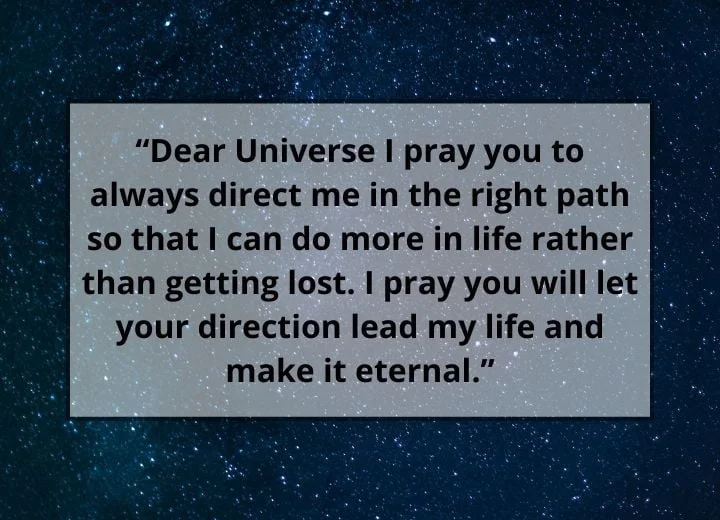 Prayers to The Universe Images