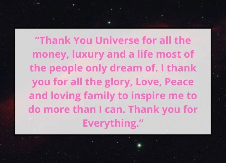 Prayers to The Universe Images