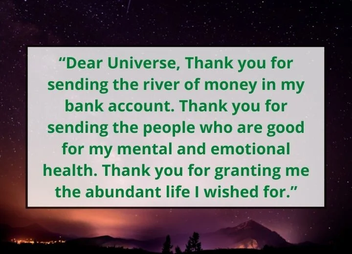 Prayers to The Universe Images