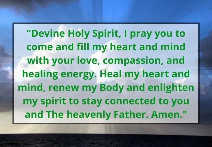 Prayers to The Holy Spirit Images