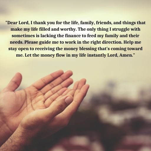 Money Prayers That Work Instantly
