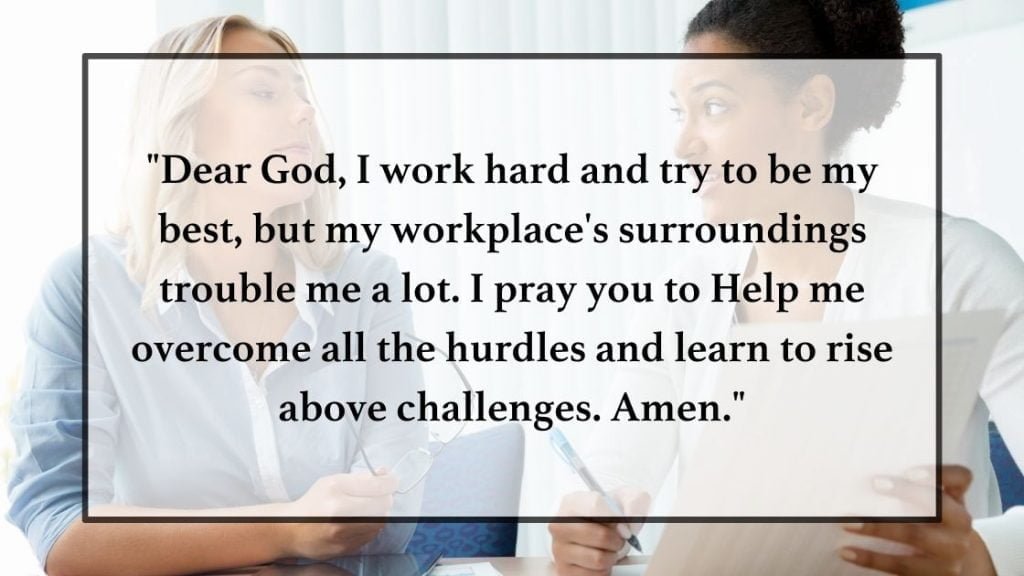 Prayer for Protection At work Images