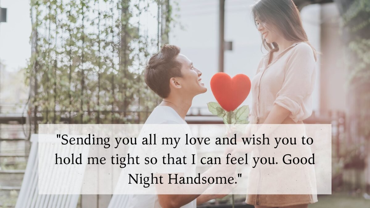 Good Night Handsome Images