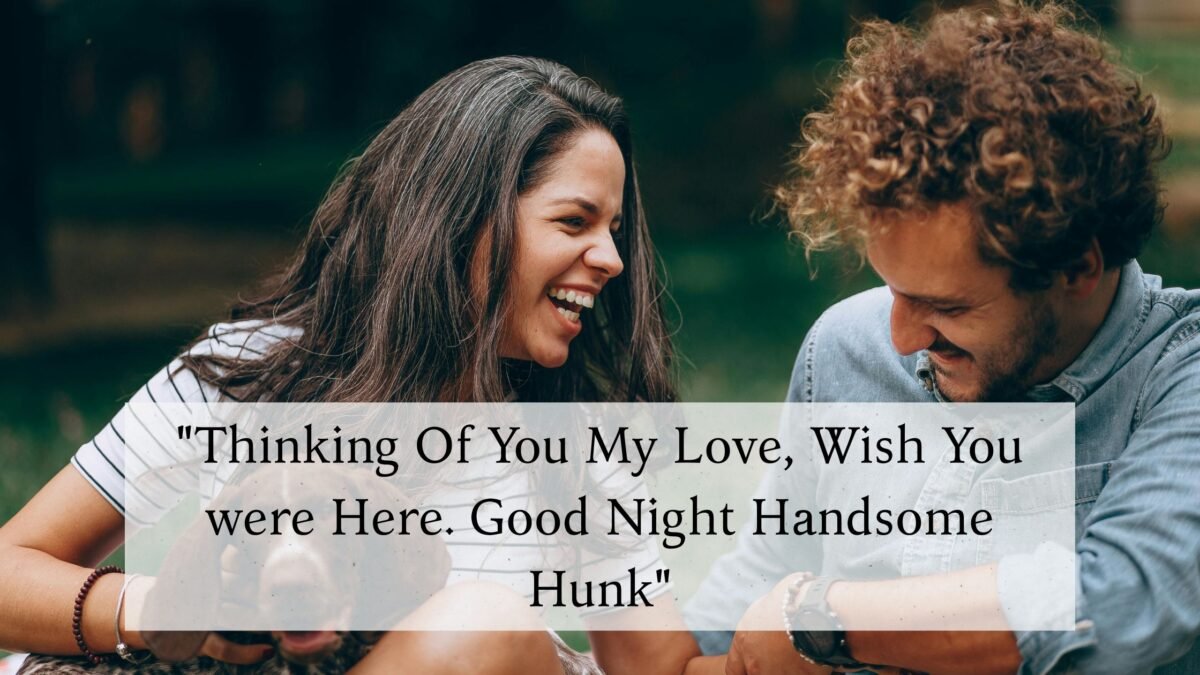 Good Night Handsome Images