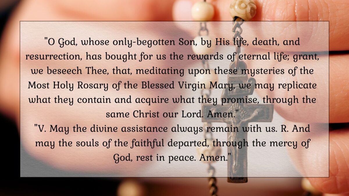 Prayers Before The Rosary  Images