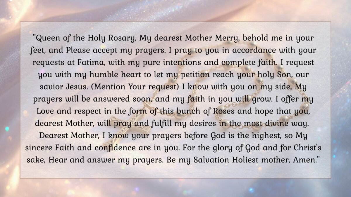 Prayers Before The Rosary  Images