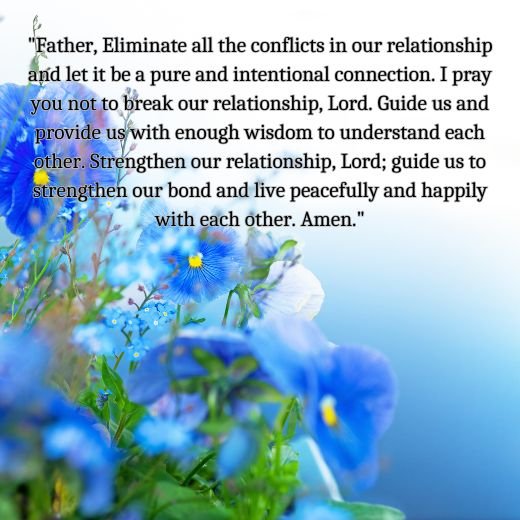 Prayer for Relationships Strengthening
