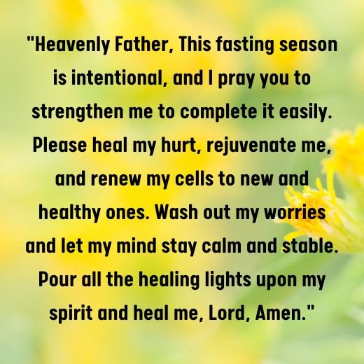 Powerful Prayers During Fasting