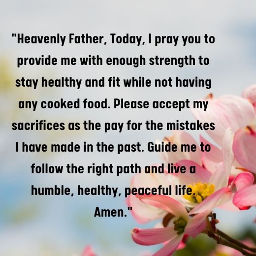 Powerful Prayers During Fasting