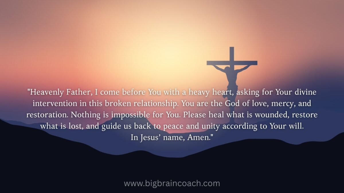 Novena to Restore a Broken Relationship