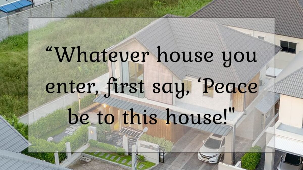 Christian House Blessing Prayer Images