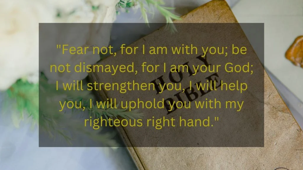 Bible Verse on Fear Images
