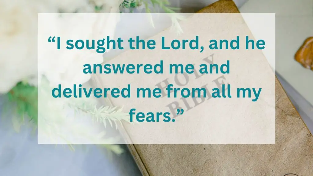 Bible Verse on Fear Images