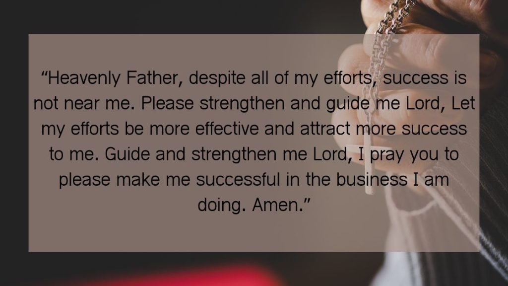 Miracle Prayer for Business Images