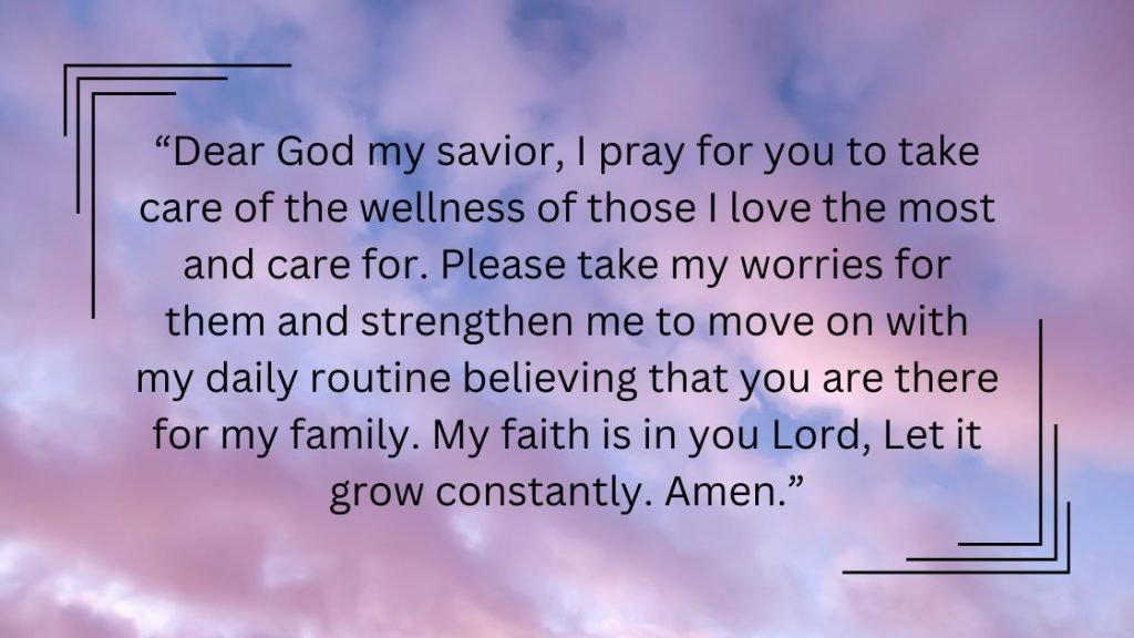 Prayers for Health and Wellness Images
