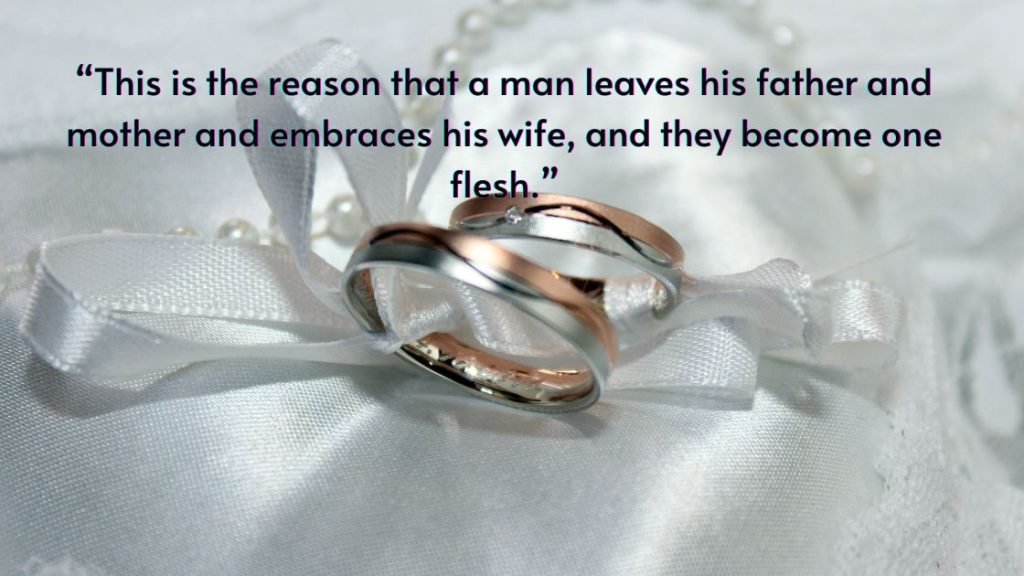 What does Bible Say About Marriage