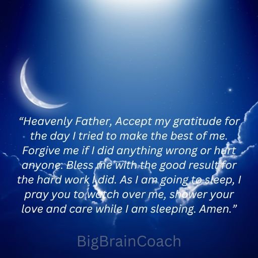 Bedtime Prayers for Adults