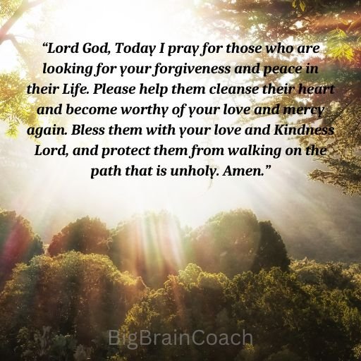 Prayer for Repentance