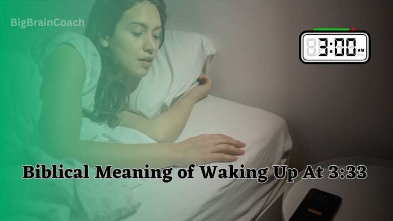 Biblical Meaning of Waking Up At 3:33