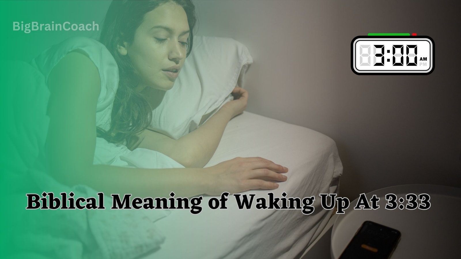 Biblical Meaning of Waking Up At 3:33