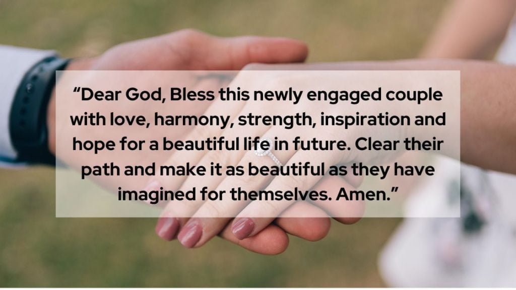 Prayer for Engaged Couple