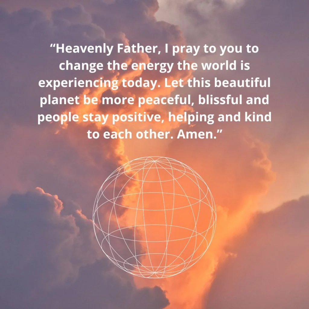 Prayer for World Peace and Healing