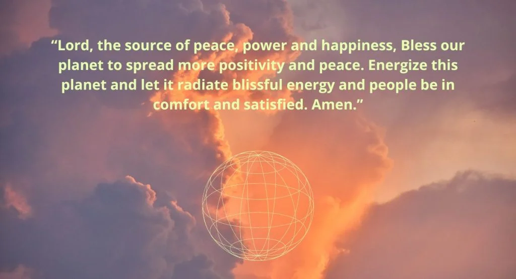 Prayer for World Peace and Healing