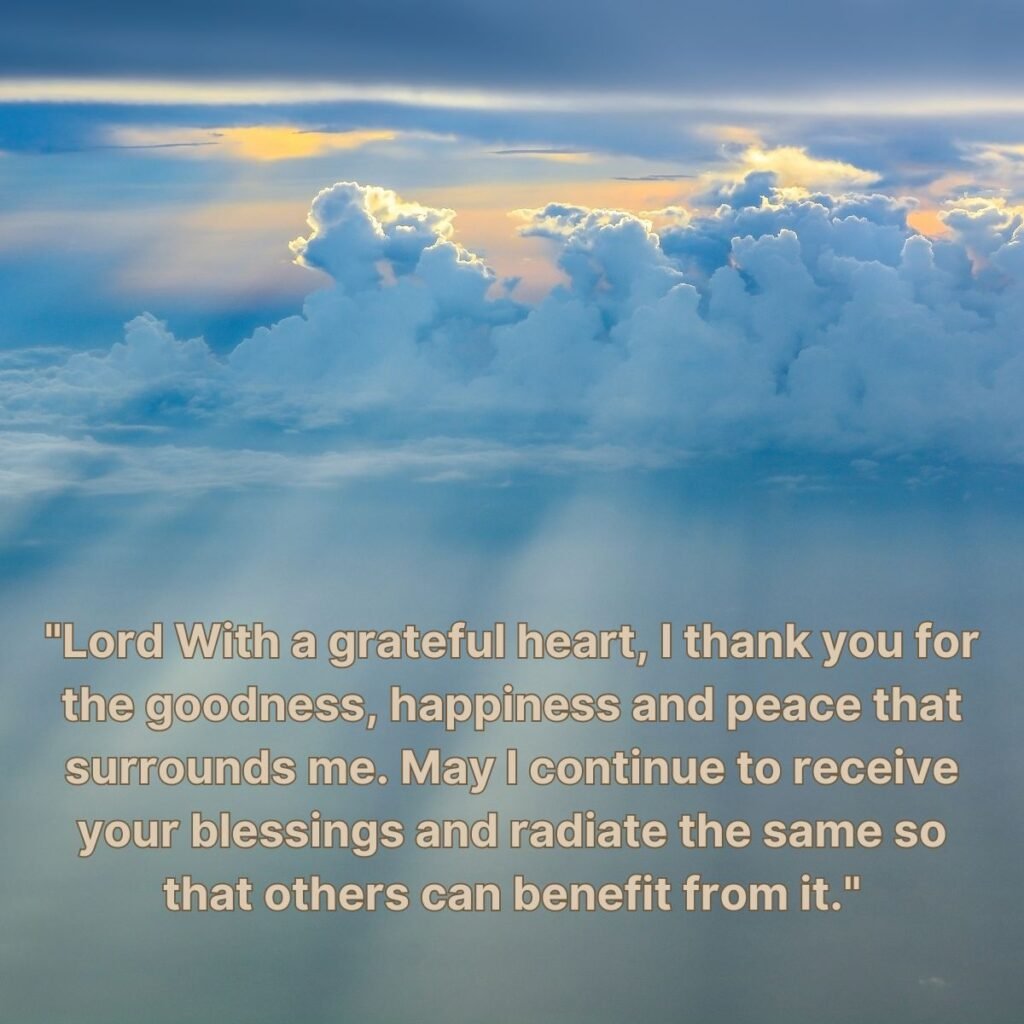 Short Prayers for Blessings